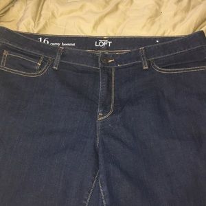 Ann Taylor Loft blue jeans